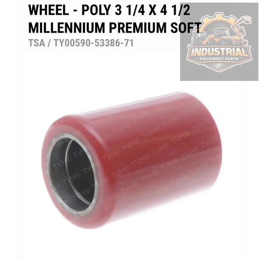 00590-53386-71 Pallet Jack Load Wheels For Toyota 8HBW23 (Wheel only) - Load wheelModel8HBW23Compatible Equipment