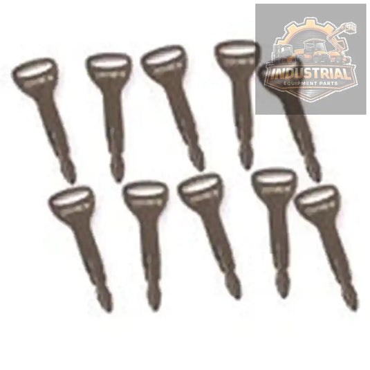 10 Ignition Keys 57591-23330-71 162597 for Toyota Forklift 7F20-30 8F20-30 - Ignition KeyModel57591-23330-71