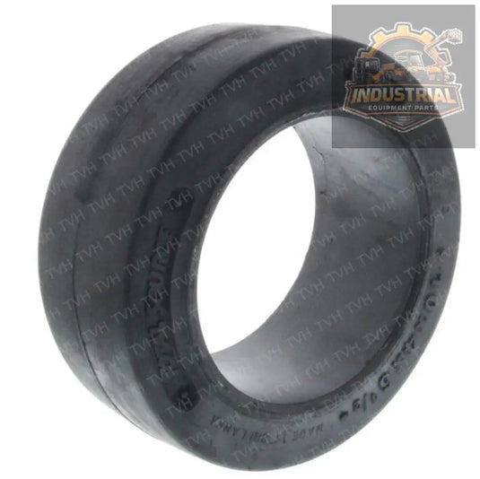 10X4X6.5 Tire TotalSource Solid Forklift Press-On Tire Black Smooth - TireMPNSYTS10X4X6
