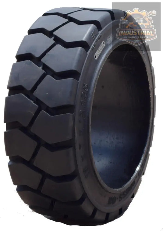 18X6X12-1/8 Tires Solid Forklift Press-On Tire black Traction - TireMPNSYTS18X6X12