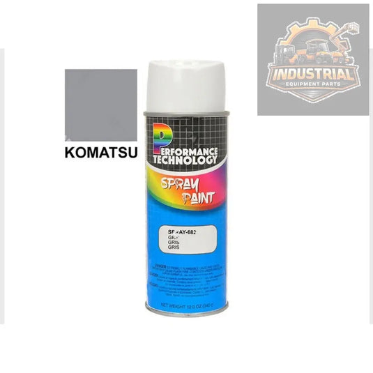 2 Pack Komatsu Forklift Grey Spray Paint - 12oz - Spray PaintModelKomatsu ForkliftMPNSpray682Compatible Equipment