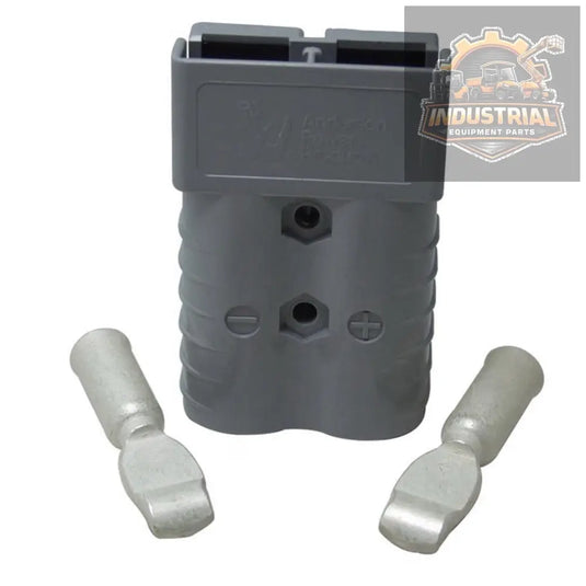 (2 Pack) SB350 A 2/0 FORKLIFT BATTERY CONNECTOR GRAY X 2 + 4 TIPS 2/0 | AM6320G1 - BATTERY CONNECTOR 350 AMPSCustom