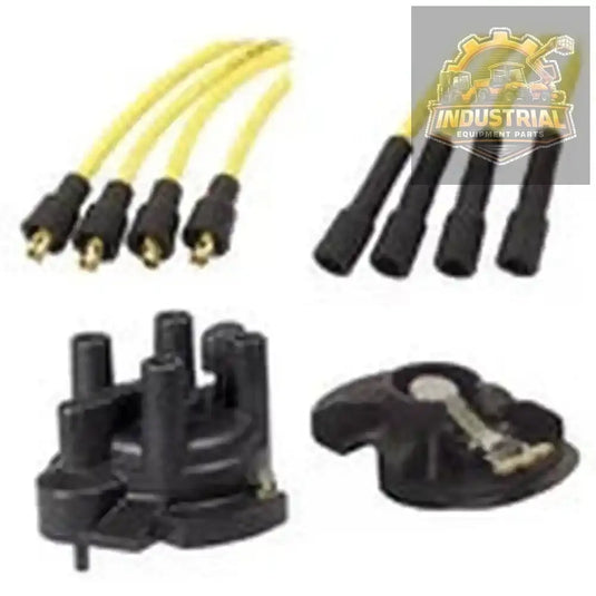 22162-55K10 CAP FOR NISSAN H20-II K21 K25 + 22157-55K10 ROTOR + WIRE TUNE UP KIT - KIT