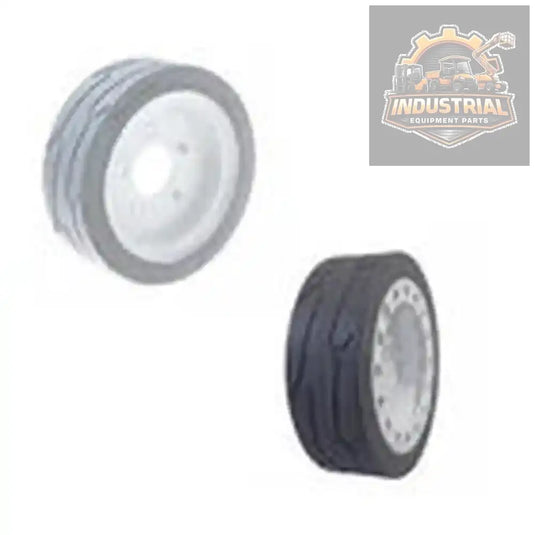 (4 Set) SkyJack Scissor Lift Tires (158436 158437) 12 x 4 - Plain Brake