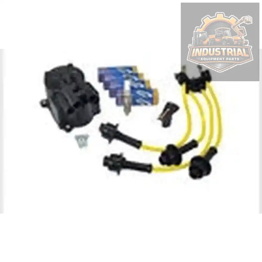 4Y ENGINE IGNITION TUNE UP KIT TOYOTA FORKLIFT ROTOR DISTRIBUTOR CAP WIRE PLUGS - Tune UpCompatible Equipment