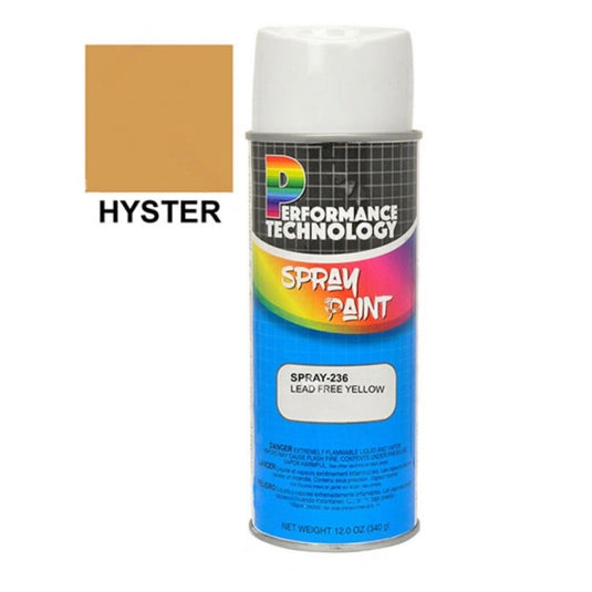 HYSTER FORKLIFT SPRAY PAINT TOUCH YELLOW LEAD FREE 12 0Z (SET OF 2)