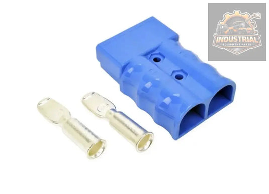 AM6321G1 Forklift Battery Connector SB350 2/0 Blue + 2 Tips - Set of 2 - Battery