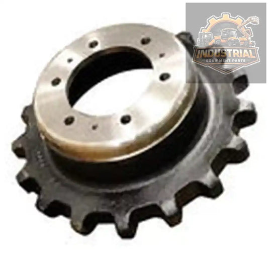 Black Drive Sprocket 6 Hole 17 Tooth Single Speed For Bobcat T200 T300 T630 T770