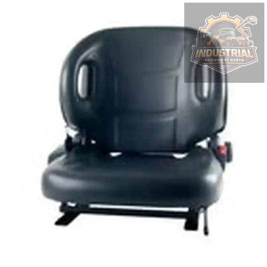 Black Universal Forklift Seat Fits For Clark Cat Hyster Yale Toyota New - BeltCompatible Equipment