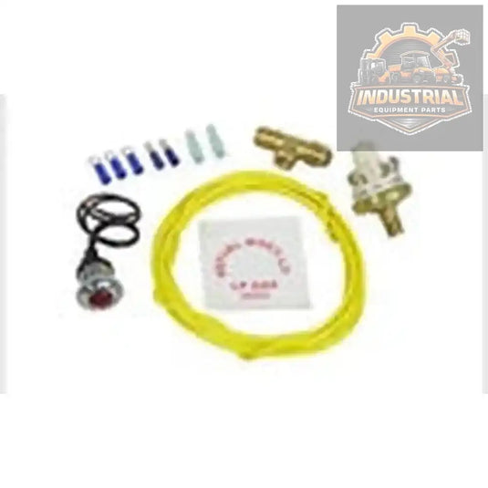 Universal forklift LPG fuel level light kit showing an LED warning light for low fuel alerts on the equipment.
