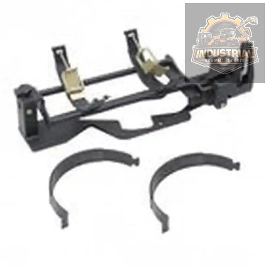 LPG swing down tank bracket kit for forklifts, compatible with universal equipment, featuring metal construction and mounting hardware.