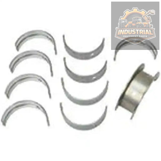 Forklift main bearing set for Mazda FE/F2 engine, showing close-up of metal bearings and packaging for part 1361713.