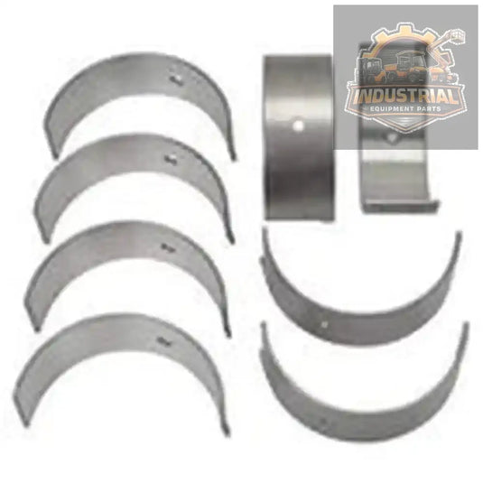 Forklift rod bearing set for Mazda FE engine, includes .25mm bearings, with metal components and packaging visible in the image.
