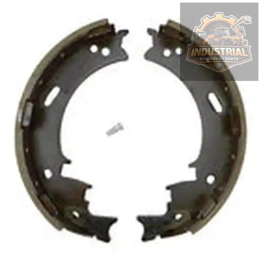 Forklift brake shoe set for TCM C-K2-11246-83021, pair of durable brake shoes for forklift brake system.