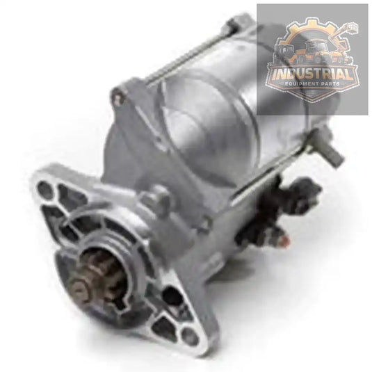 New forklift starter assembly 1FS 4Y model, OEM part 28100-36770-71, shown in a clear close-up image with wiring and connectors.