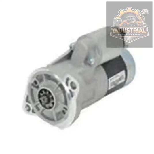 Nissan forklift starter for H20 and H25 engines, OEM part compatible with Nissan and Komatsu, shown in the image.