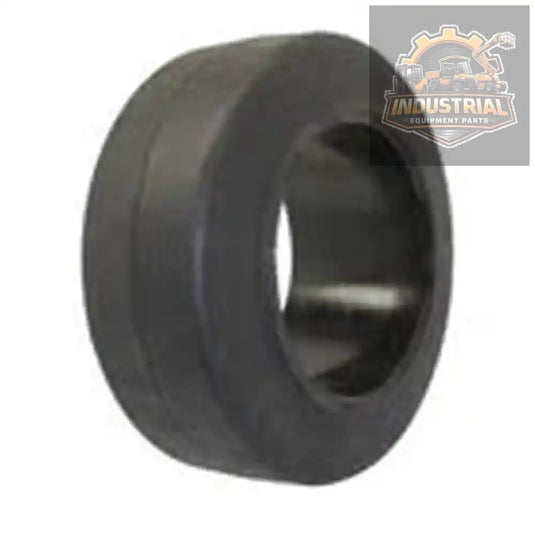 Black forklift tire 13.5x5.5x8 smooth press-on type with universal compatibility, suitable for industrial equipment.