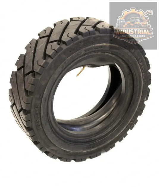 FORKLIFT TIRE - 8.15-15(28X9X15)14PR PNEUMATIC SOLIDEAL ECOMATIC | TUBE & FLAP