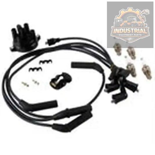 Mitsubishi 4G63 forklift tune-up kit with air and oil filters, screw cap, compatible with Mitsubishi engines, in a custom bundle.
