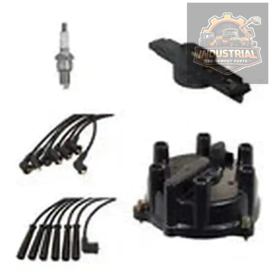Forklift tune-up kit for Nissan TB45 engine with oil filter, compatible with Komatsu Yale forklifts, US-made, includes essential parts.