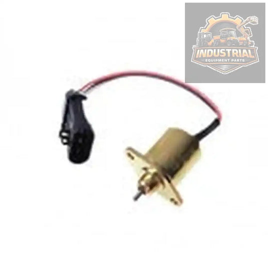 12V fuel shutoff solenoid for Bobcat T250, T300, T320, T750, T770, T870 skid steer loaders, durable replacement part.