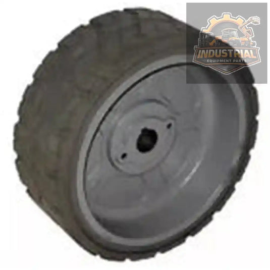 Grey Genie 105122 non-marking tread mould on wheel, 12x4.5 inches, designed for GS1530 and GS153 lawn mowers.