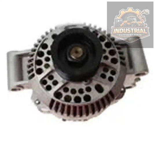 New Genie 119140GT alternator for GS-4390, showing the compact metal casing and electrical connection points.