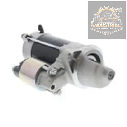 New 12V starter motor for Genie lifts, 9-tooth gear, compatible with GS2669RT, GS3369RT, and GS4069RT models.