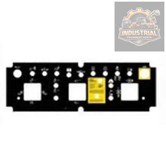 Genie 82238 decal overlay for aerial control box, showing detailed labels and control panel components.