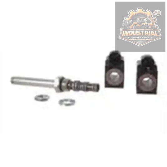 Genie 89307GT Valve Solenoid, 3-Position 4-Way, with electrical connectors and mounting hardware for hydraulic control.