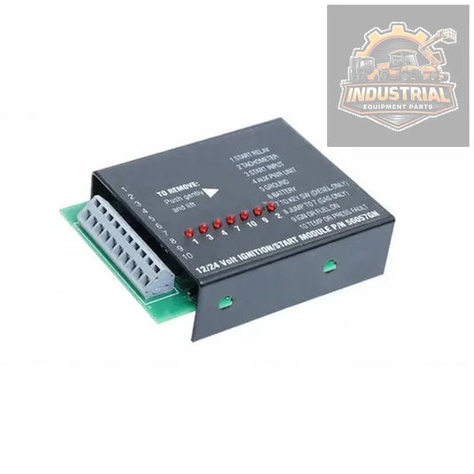 Genie GN56057GT ignition start module for 12/24V systems, compact electrical component for garage door openers.