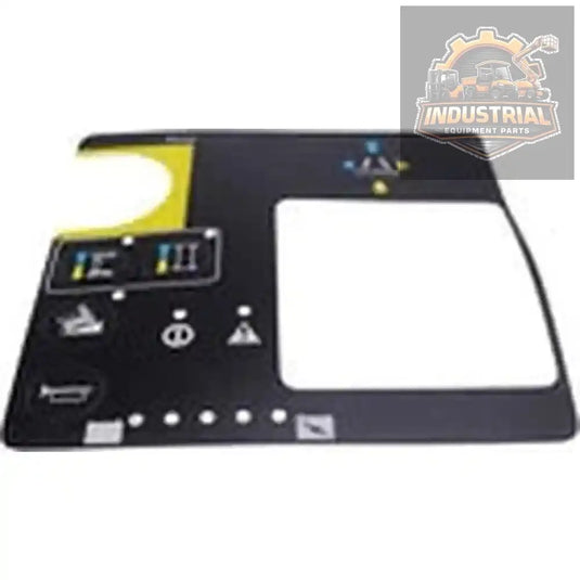 Genie Replacement Gen 4 Play Control Box overlay decal, black and white design for model 78673, easy to install.