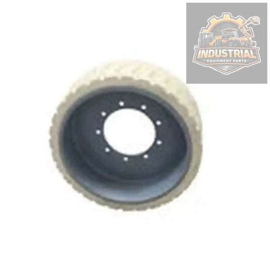 White Genie mould on wheel with 22x7 size, 9-hole 9-bolt pattern, suitable for NM tread vehicles.