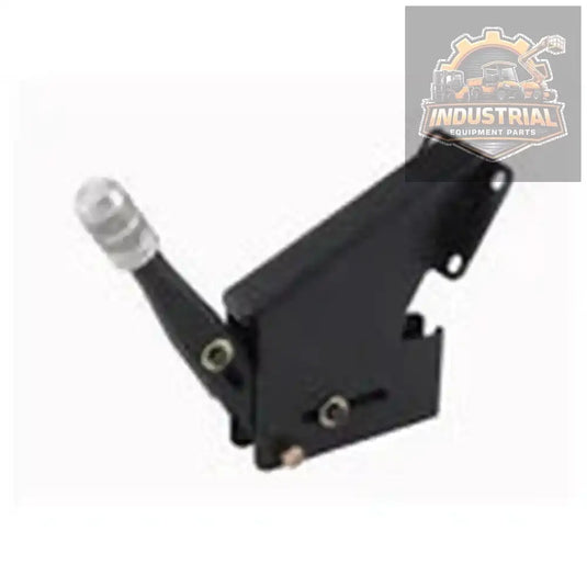 Emergency hand brake lever for Caterpillar and Mitsubishi forklifts, direct replacement part with metal handle and brake mechanism.