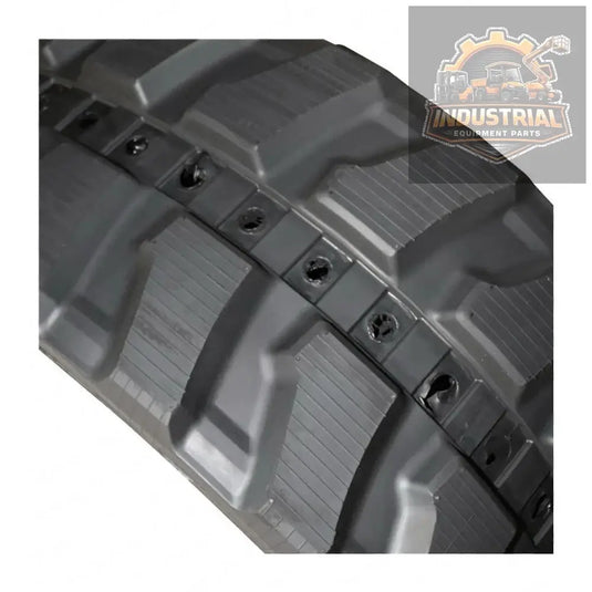 Hitachi ZX 35 U-5 rubber track with 300x52.5x86 dimensions, featuring a narrow guide width for heavy machinery.