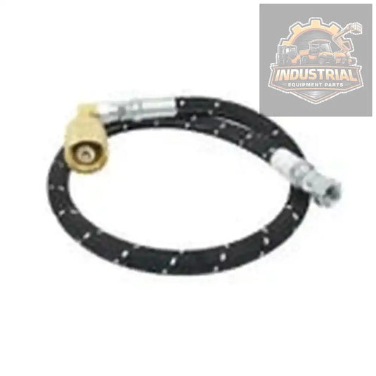 34-inch gas propane forklift LPG hose with Rego connector, designed for universal forklift fuel systems in the United States.