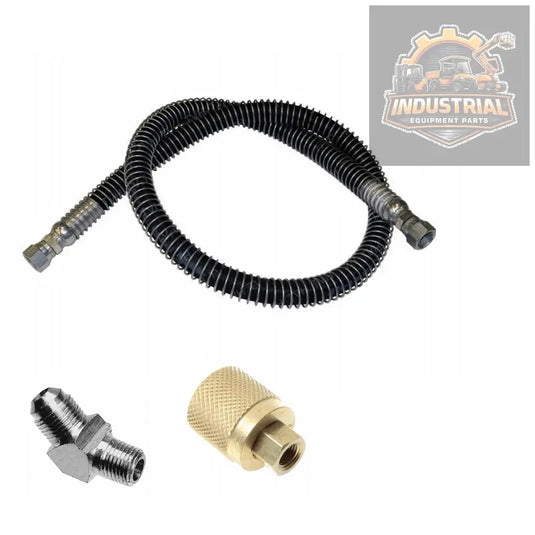 LPG propane hose for forklift with 48-inch regulator coupler, FEMALE fitting, universal compatibility, US-made, no image included
