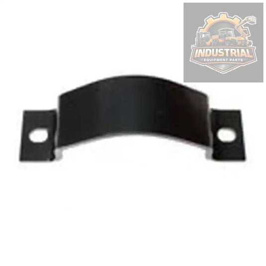Hyster forklift mast hose clamp with double tie down, aftermarket part, made in the United States, for secure hose mounting.