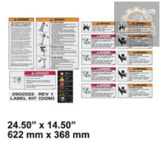 JLG 2902522 DECAL KIT - SAFETY 1930ES,2630ES,3246ES
