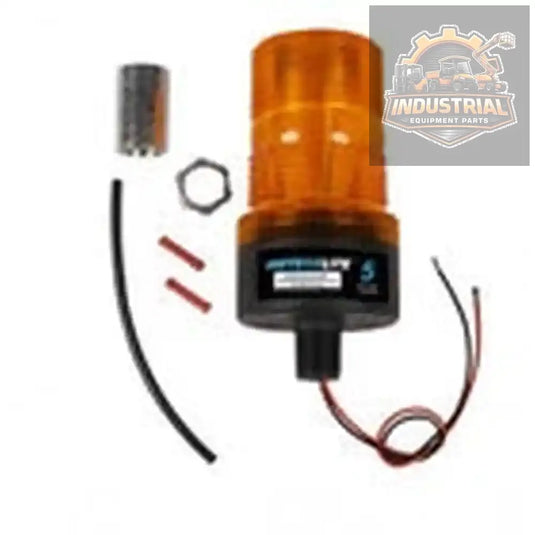 LED Strobe Light Conduit Mount Base Amber 159792-001 Crown Forklift 12-80 Volts - LightModelCR 159792-001Compatible