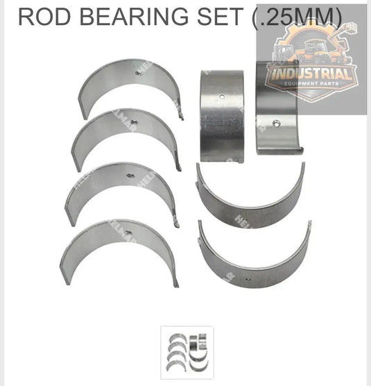 Mitsubishi Forklift 4G63 Rod Bearing Set.25MM MD195937 - Rod BearingModelMitsubishi Forklift 4G63MPNMD195937Compatible