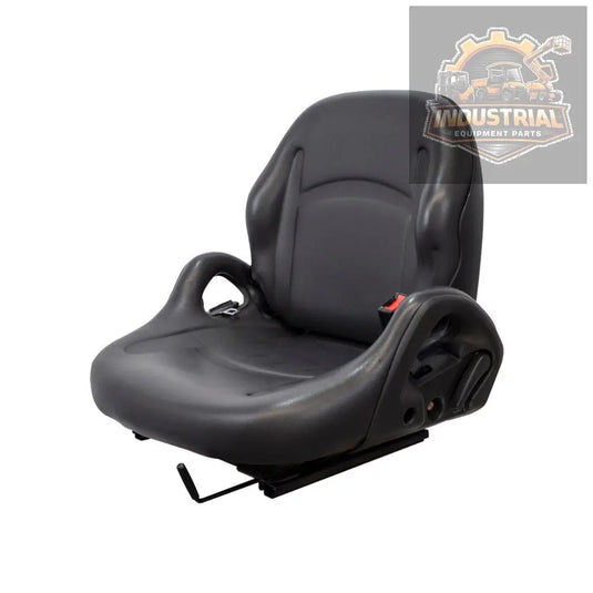 New Black Vinyl Forklift Seat | Universal Replacement | Fits All Models - SeatModelHysterMPNSY1862Compatible Equipment