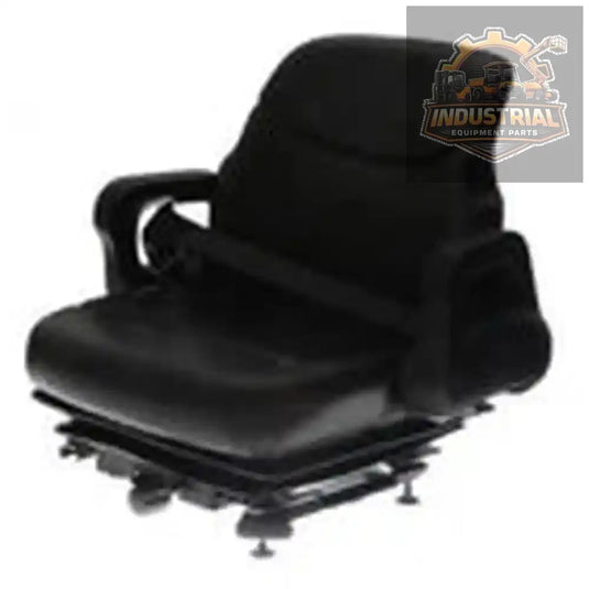 NEW HYSTER FORKLIFT VINYL SEAT 1593425 | BLACK SUSPENSION - SeatCompatible Equipment MakeHysterMPNHY1593425