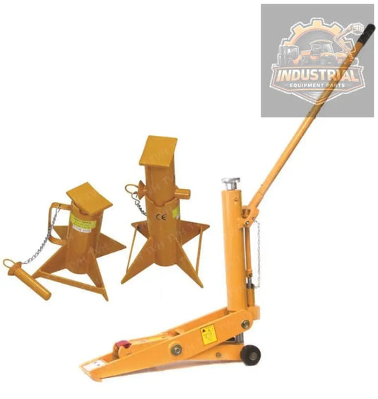 NEW JACK - FORKLIFT W 2 STANDS 15000 CAPACITY | HEAVY DUTY FREE SHIPPING! - JackstandMPNSY15000-KITCompatible Equipment