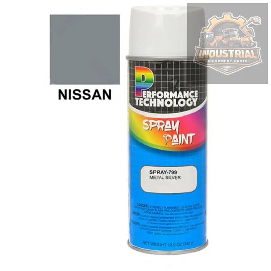 NISSAN FORKLIFT SPRAY PAINT TOUCH METAL SILVER 12 0Z (SET OF 2) - NISSAN METAL SILVER PAINT