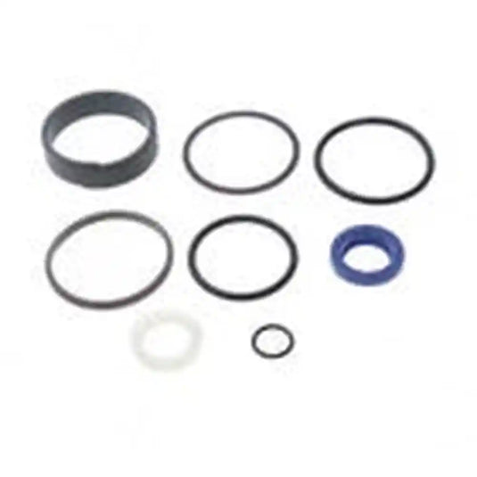 Seal kit for Genie GS-1930, GS-2032, GS-2046 steering systems, compatible with Genie 44250 model, includes multiple rubber seals and gaskets.