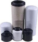 500 Hour Filter Kit 7324348 Compatible for Bobcat Excavator E32 E32I E35 E35I
