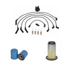 Forklift Tune Up Kit for Mitsubishi 4G63 | Clip Down Cap W/ Air & Oil Filter