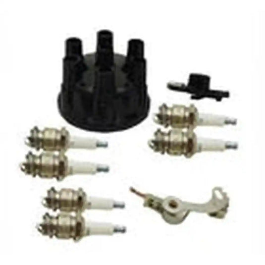 Tune Up Kit For Continental F227 | Clip Down Style | Cap Rotor Spark Plug Point