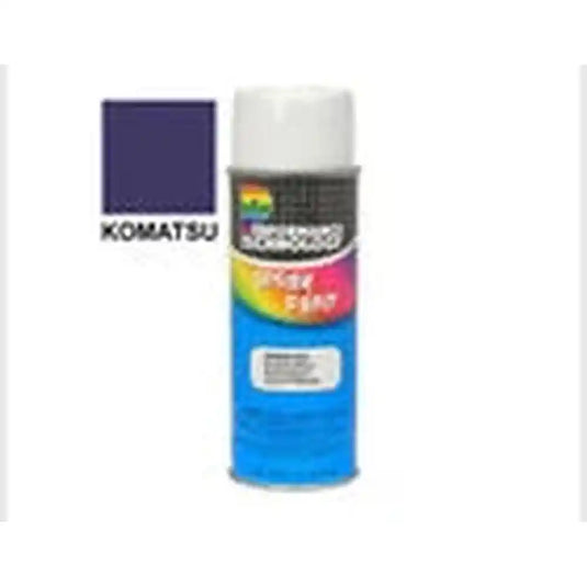 (QTY 3) KOMATSU FORKLIFT SPRAY PAINT | 12OZ BLUE / PURPLE